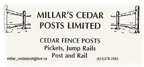 Millars Cedar Posts